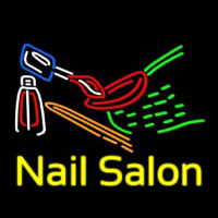 Nail Salon Logo Neonkyltti