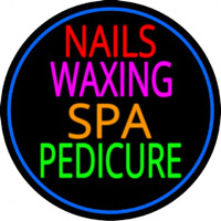 Nails Wa ing Spa Pedicure Neonkyltti