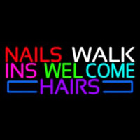 Nails Walk Ins Welcome Hairs Neonkyltti