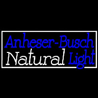 Natural Light Anheuser Busch Beer Sign Neonkyltti