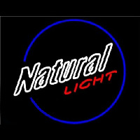Natural Light Round Neonkyltti