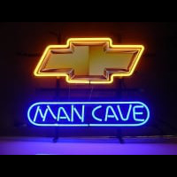 New Chevrolet Chevy Man Cave Neonkyltti