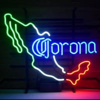 New Corona Extra Mexico Cerveza Neon Olut Lager Baari Pubi Kyltti
