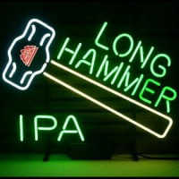 New Redhook Long Hammer Ipa Olut Neon Olut Baari Pubi Kyltti