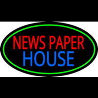 Newspaper House Neonkyltti