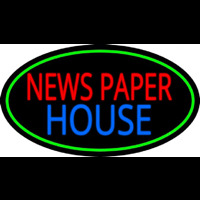 Newspaper House Neonkyltti