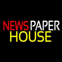 Newspaper House Neonkyltti