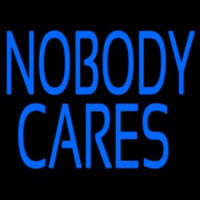 Nobody Cares Neonkyltti