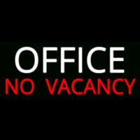 Office No Vacancy Neonkyltti