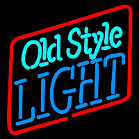 Old Style Light Beer Sign Neonkyltti