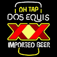 On Tap Dos Equis Beer Sign Neonkyltti