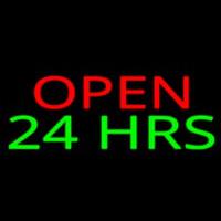 Open 24 Hrs Neonkyltti