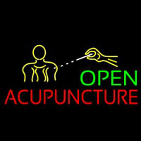 Open Acupuncture Logo Neonkyltti