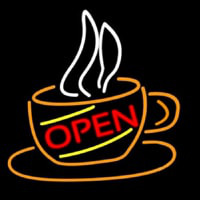 Open Coffee Cup Neonkyltti