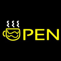 Open Coffee Neonkyltti