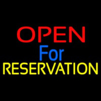 Open For Reservation 1 Neonkyltti