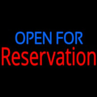 Open For Reservation Neonkyltti