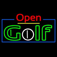 Open Golf Neonkyltti