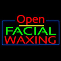 Open Green Red Facial Wa ing Blue Border Neonkyltti