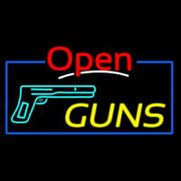 Open Guns Neonkyltti