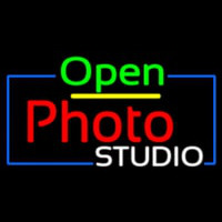 Open Photo Studio Neonkyltti