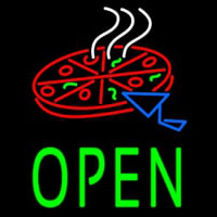 Open Pizza Neonkyltti