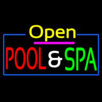 Open Pool And Spa Neonkyltti