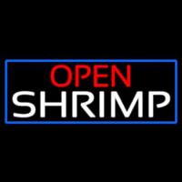Open Shrimp With Blue Border Neonkyltti
