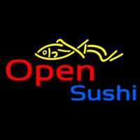Open Sushi Neonkyltti