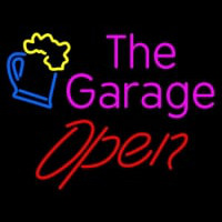 Open The Garage Neonkyltti