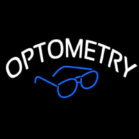 Optometry With Glass Logo Neonkyltti