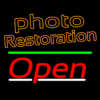 Orange Photo Restoration With Open 3 Neonkyltti