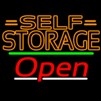 Orange Self Storage Block With Open 3 Neonkyltti