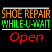 Orange Shoe Repair Green While You Wait Open Neonkyltti