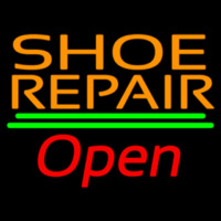 Orange Shoe Repair Open Neonkyltti
