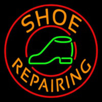 Orange Shoe Repairing Neonkyltti