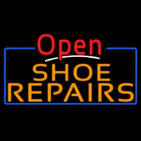 Orange Shoe Repairs Open Neonkyltti