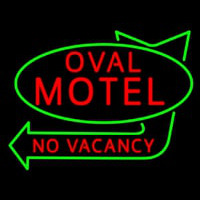 Oval Motel No Vacancy Neonkyltti