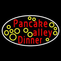 Oval Pancake Alley Dinner Neonkyltti