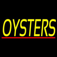 Oysters Block 1 Neonkyltti