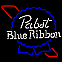 Pabst Blue Ribbon Blackbo  Beer Sign Neonkyltti