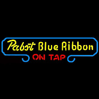 Pabst Blue Ribbon On Tap Beer Sign Neonkyltti