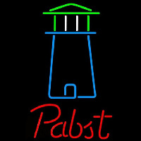 Pabst Light House Art Beer Sign Neonkyltti