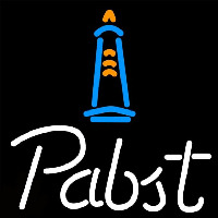 Pabst Light House Beer Sign Neonkyltti