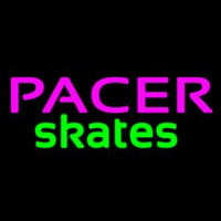 Pacer Skates Logo Neonkyltti