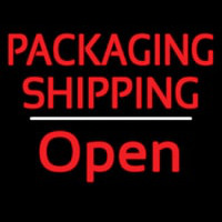 Packaging Shipping Open White Line Neonkyltti