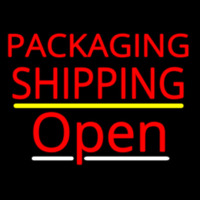 Packaging Shipping Open Yellow Line Neonkyltti