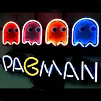 Pacman Game Olut Baari Neonkyltti