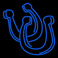 Pair Of Horse Shoe Neonkyltti