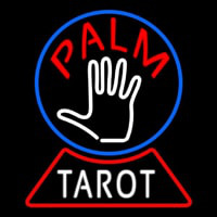Palm Tarot Crystal Neonkyltti